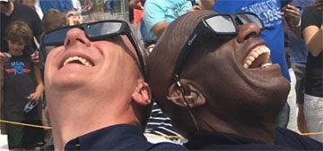 Al Roker’s reaction to the total solar eclipse is so pure