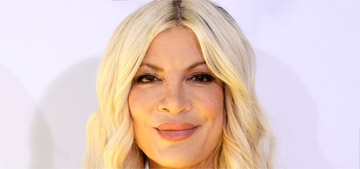 Tori Spelling hasn’t gone to the bathroom alone in 18 years