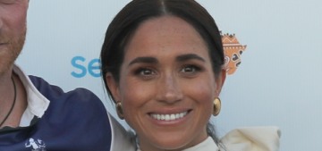 Duchess Meghan has been wrongfully accused of being ‘bossy’ at the polo match