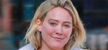 Pregnant Hilary Duff gets acupuncture: ‘trying to give baby the eviction notice’