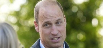 Prince William returned to work after a month, he visited Surplus to Supper