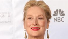 Meryl Streep’s Globes gown was designed by Project Runway alum