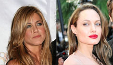 On the tired “Aniston was copying Angelina” issue