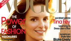 Tina Fey is skinny, boring, bland in Vogue Mag