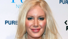 Heidi Montag walks first post-surgery red carpet, says she likes her chin best