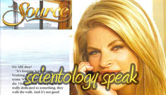 Kirstie Alley’s nonsensical Scientology recruitment interview; gave $5 million
