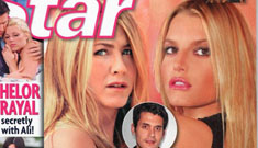 OK!: Simpson ‘Betrayed’ by Mayer; Star: Aniston & Simpson ‘Stabbed in Heart’