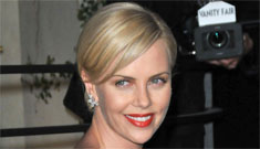 Charlize Theron on her rose boobs dress “I loved it!”