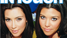 In Touch: Kim & Kourtney Kardasian are “ditched” by their men