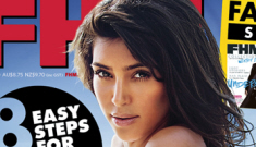 “FHM says Kim Kardashian has the best body on earth” links