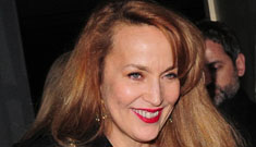 Jerry Hall flashes vag to ex Mick Jagger at crowded party