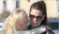 Sandra Bullock’s publicist broke news to her on Mon., what about stepchildren?