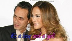 Jennifer Lopez and Marc Anthony welcome boy and girl twins