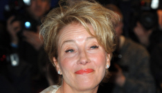 Emma Thompson’s date to the ‘Nanny McPhee’ premiere is a real pig