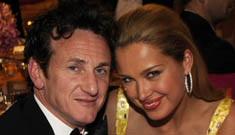 Sean Penn And Petra Nemcova Hit Oscar Parties As A Couple
