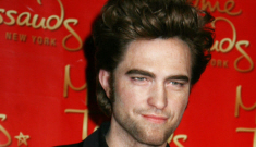 Robert Pattinson’s wax figure is spooky, sparkly & fabulous