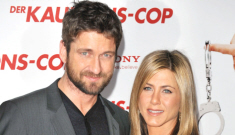 Gerard Butler wins at the box office – but not with Jennifer Aniston