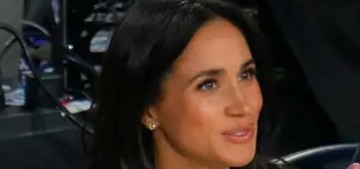 Prince Harry & Meghan attended the NBA All-Star game in LA last night