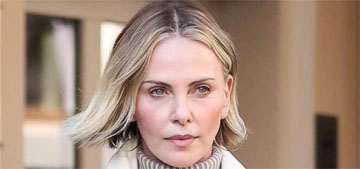 Charlize Theron’s banging coat, Amanda Seyfried’s jeans and more celebrity fashion