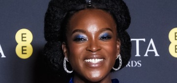 Wunmi Mosaku wore a stunning Ahluwalia & won her first BAFTA for ‘Sinners’