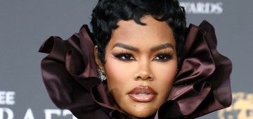 Teyana Taylor wore a stunning Burberry ‘coatdress’ to the 2026 BAFTAs