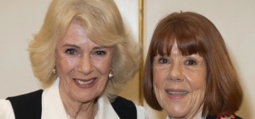 Queen Camilla met with survivor Gisele Pelicot, they spoke through a translator