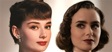 Lily Collins is ‘honored and ecstatic’ to be playing Audrey Hepburn