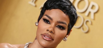 Teyana Taylor wore Thom Browne to the SAG/Actor Awards: stunning or too much?