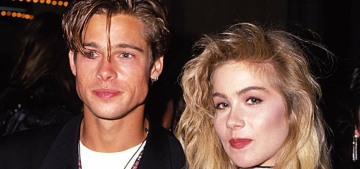 Christina Applegate, then 17, dumped Brad Pitt during the 1989 MTV VMAs