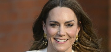 Princess Kate wore Ralph Lauren & Chris Kerr for a surprise visit to Leicester