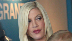 Tori Spelling is scary skinny, paranoid and afraid Dean will leave her