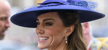 Princess Kate wore a new Catherine Walker coat to the Commonwealth service