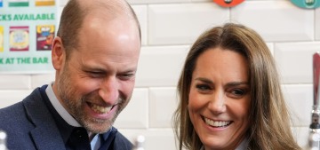Prince William & Kate made surprise visits to Borough Market & a brewery