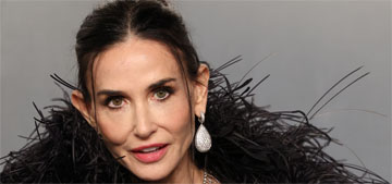 Demi Moore wore Balenciaga to the VF Oscar party: Glamour Shot realness?