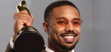 Michael B. Jordan went to In-N-Out to get a Double-Double after the Oscars
