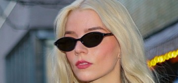 “Anya Taylor Joy wore a great Balmain ensemble in NYC” links