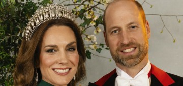 Prince William & Kate released their state-visit portrait one day later than usual