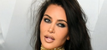 Kim Kardashian took her kids on a spring-break vacation with Lewis Hamilton