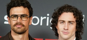 “Theo James vs. Aaron Taylor Johnson: who would you rather?” links