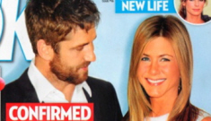 OK: Jennifer Aniston is “finally” ready to have a baby with Gerard Butler