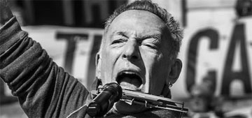 Bruce Springsteen begins tour with powerful rallying cry to fight for American values
