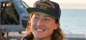 Astronaut Christina Koch shared her physical therapy session adapting to earth’s gravity