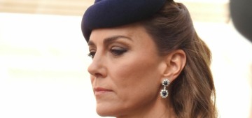 Princess Kate wore Catherine Walker as she went solo for the Anzac Day service