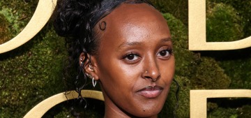 Angelina Jolie & Zahara Jolie spoke at a mother-daughter brunch for Z’s sorority