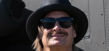 Kid Rock & Pete Hegseth took joyrides on Apache helicopters to support the troops