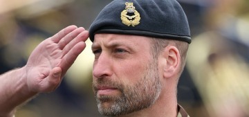 Prince William made a surprise visit to an RAF base in Wales today