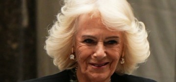 Queen Camilla wore another Fiona Clare dress to the King’s Trust gala in NYC