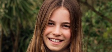 Princess Charlotte’s 11th birthday portrait & video includes nail polish & puppies