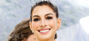 Anne Hathaway wore hand-painted Michael Kors to the 2026 Met Gala: work of art?