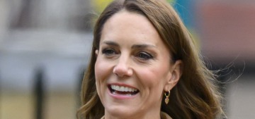 Princess Kate wore a Roland Mouret pantsuit for an Early Years event in London